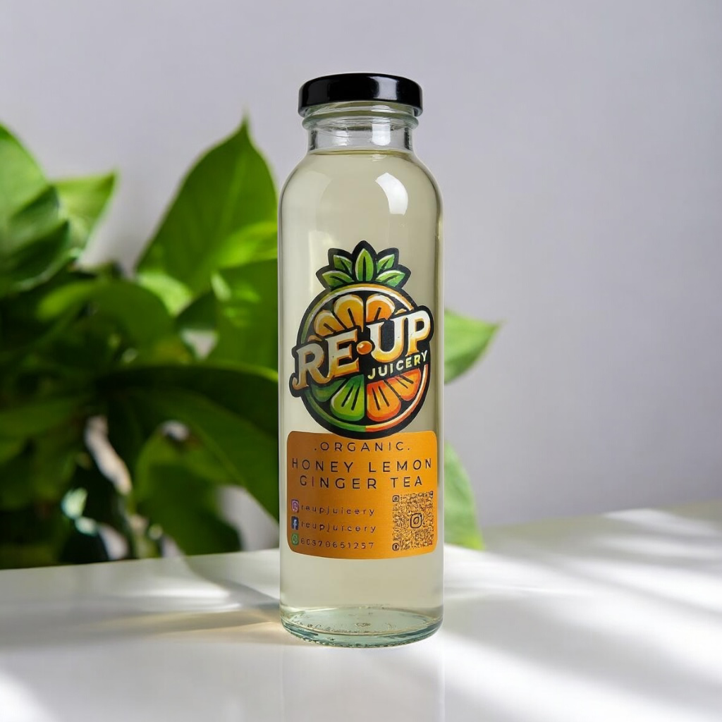 HONEY LEMON GINGER – Organic Botanical Infusion | Wild Honey, Lemon, Ginger & R/O Water