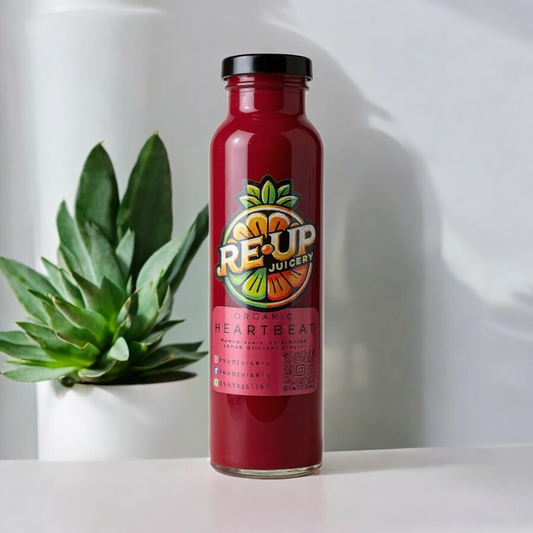 HEARTBEAT - Organic Cold-Press | Pomegranate, Watermelon, Lemon, Beetroot, Ginger
