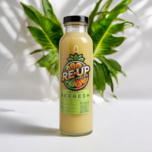 REFRESH - Organic Cold-Press | Guava, Lime, Ginger, Celery